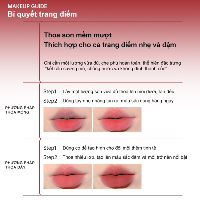 Son lì Mooekiss công nghệ khóa màu (4)