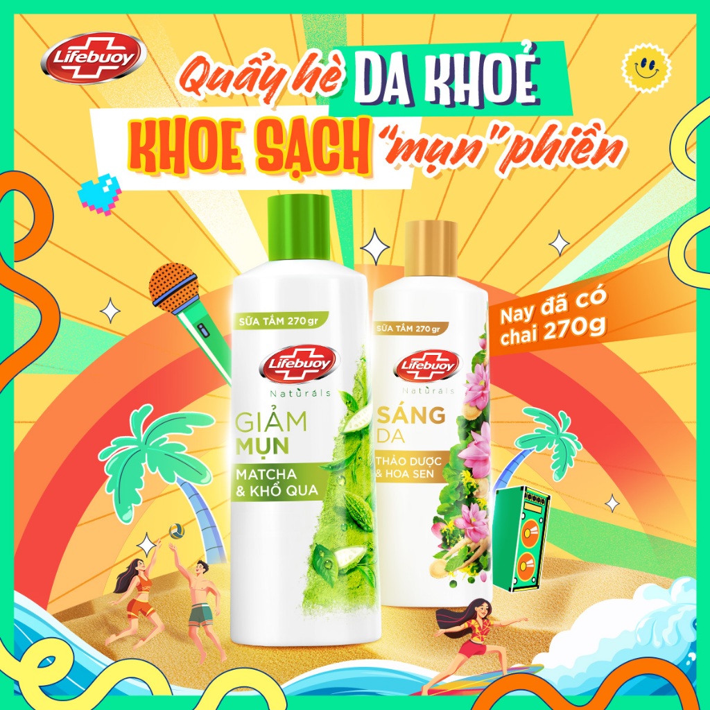 Combo 2 Sữa tắm Lifebuoy Thiên nhiên Detox Và Chăm Sóc Ch... (4)