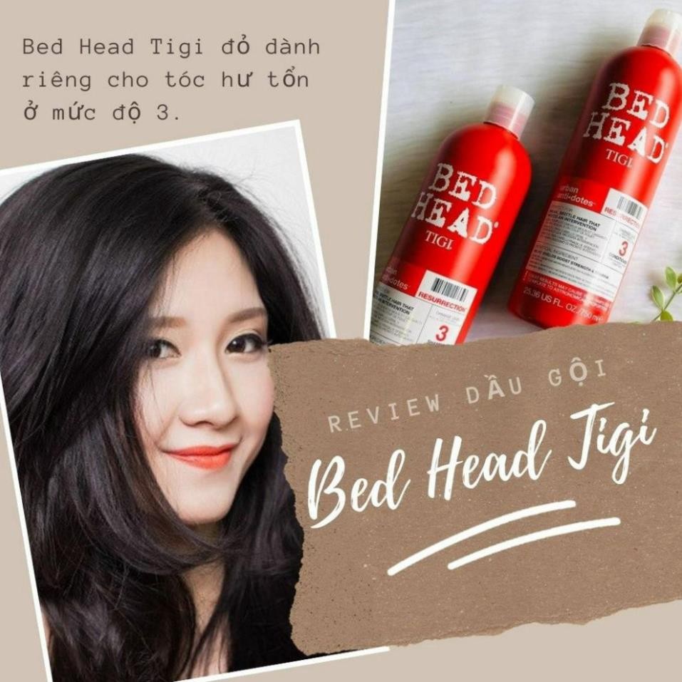 Dầu Gội Tigi Đỏ Bed Head Phục Hồi Cấp Độ 3 (5)