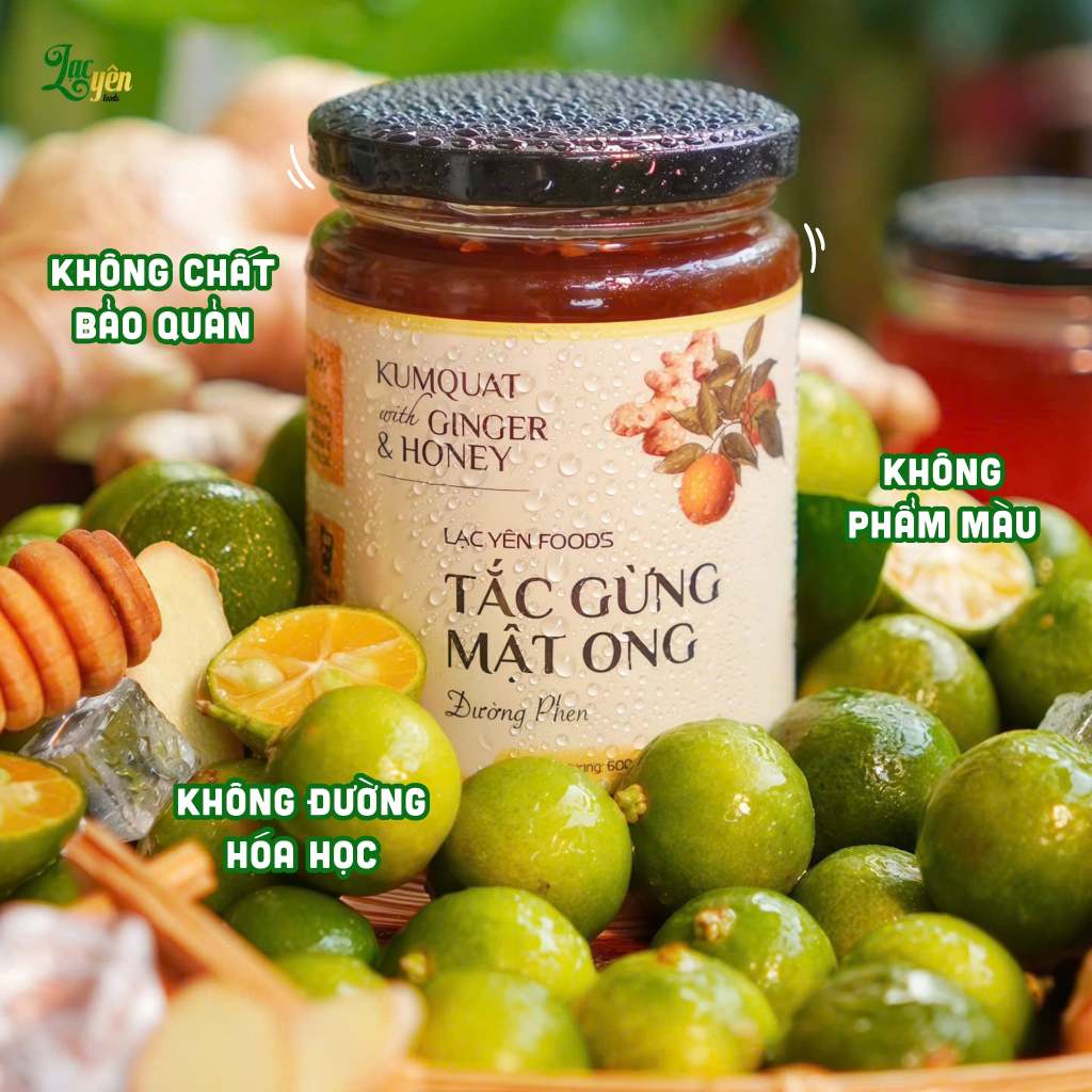 [H�A T�C] Tắc Gừng Mật Ong Lạc Yên Foods (5)