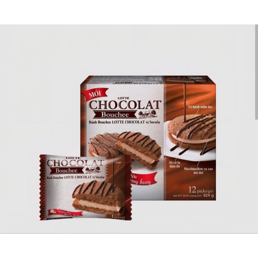 Bánh Chocolate Bouchee 324g (12c) có 4 v� (5)
