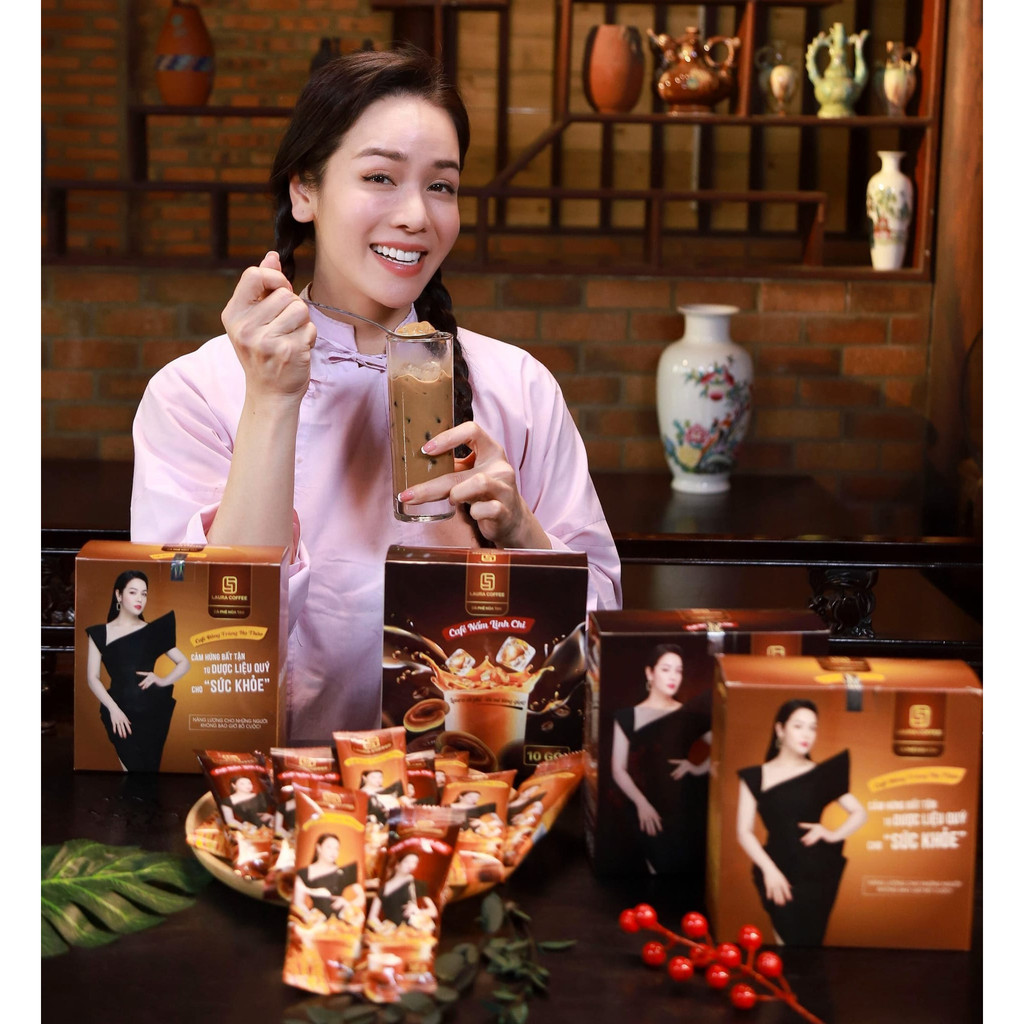 C�  phê hòa tan Laura Coffee  (H�p 10 gói) (5)