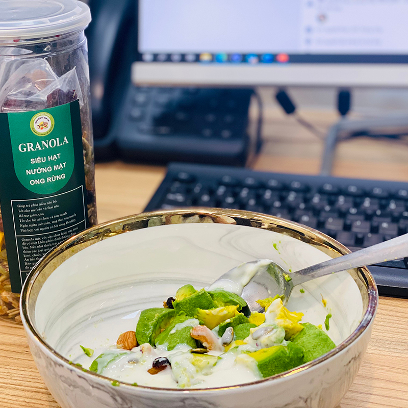 Granola siêu hạt �n không �ư�ng (5)