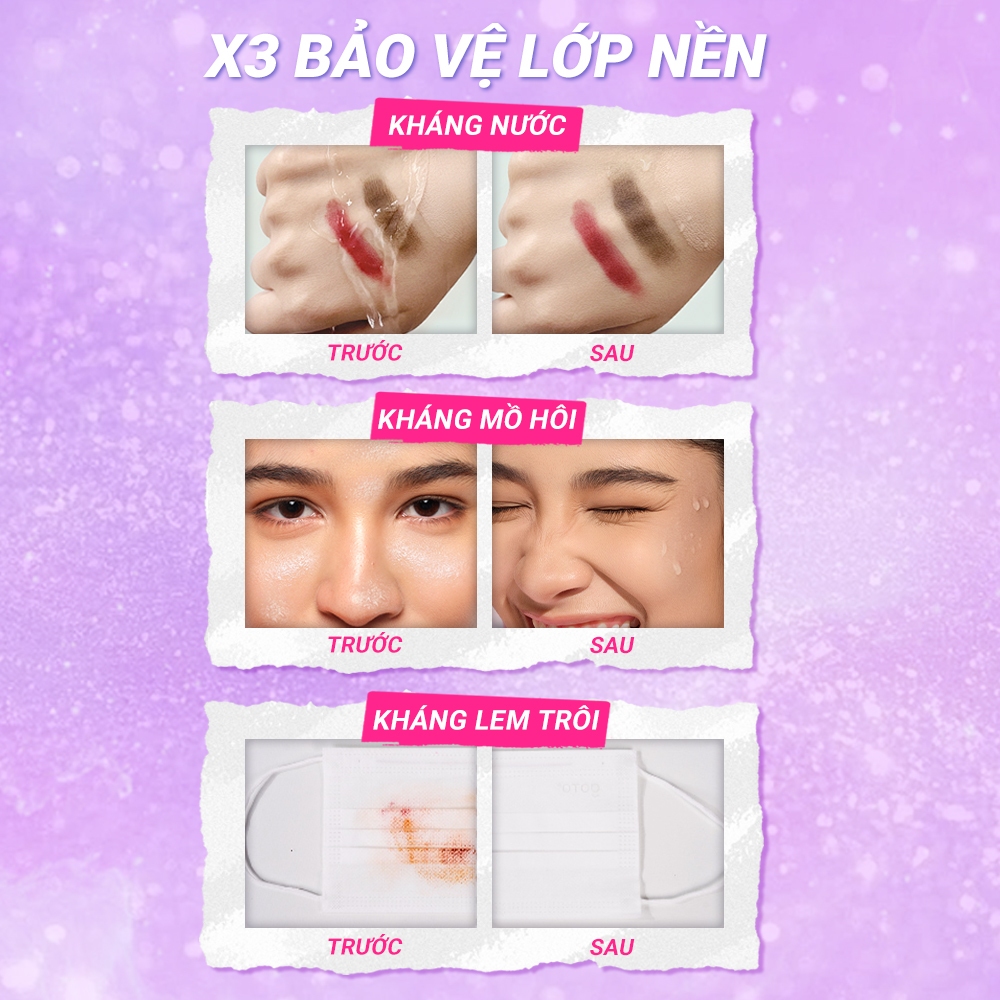 Xịt Khóa Make up Nền DAZZLE ME Setting Spray Matte Fix tr... (5)