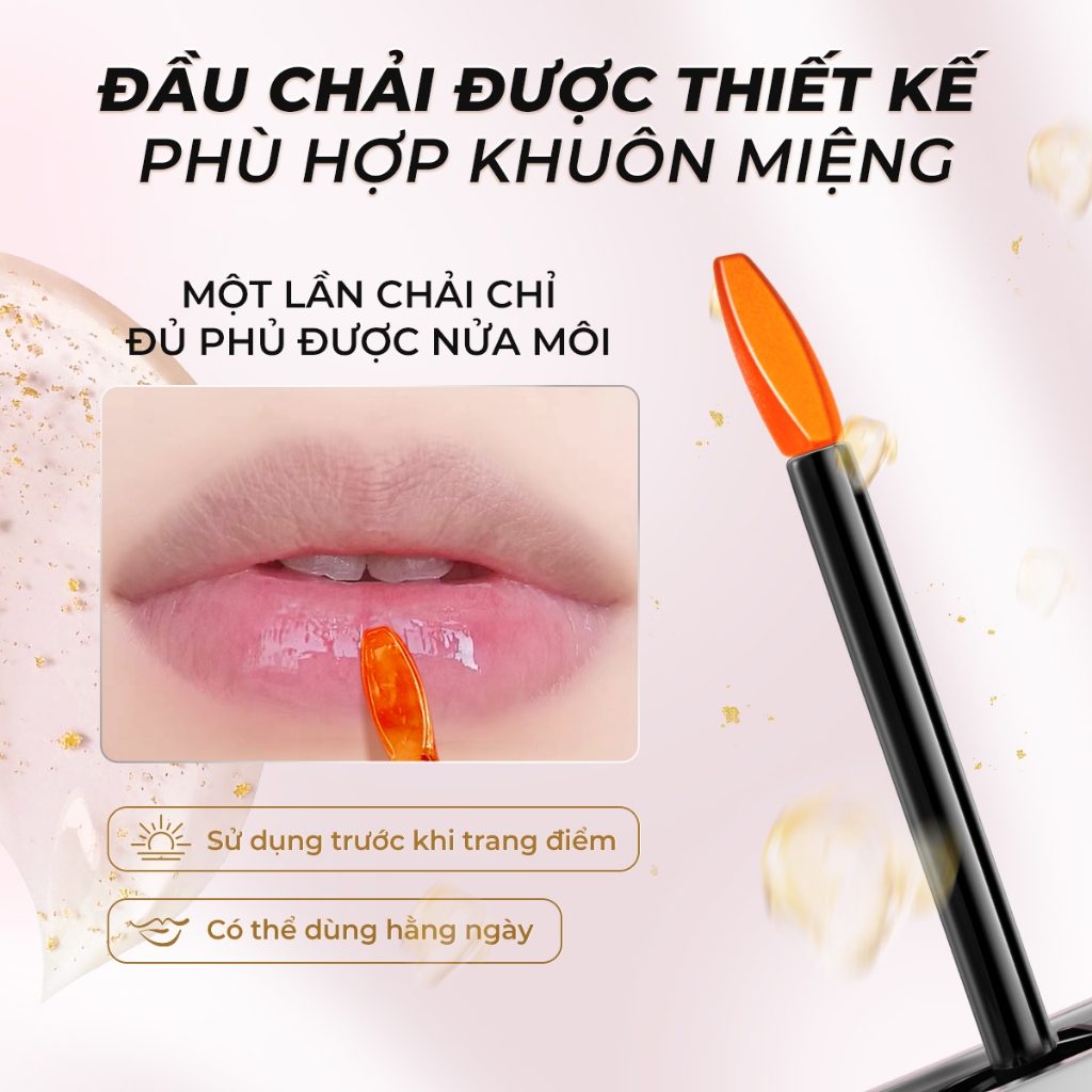 Son Dưỡng Môi SACE LADY Bền Vững Chống Thấm Nước Đổi Màu ... (5)