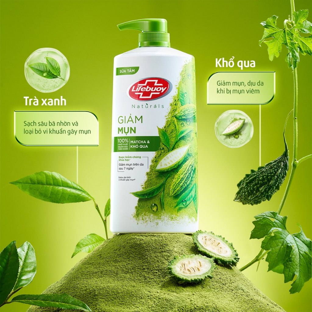 Sữa tắm Lifebuoy Thiên nhiên Detox Và Chăm Sóc Chuyên Sâu... (5)