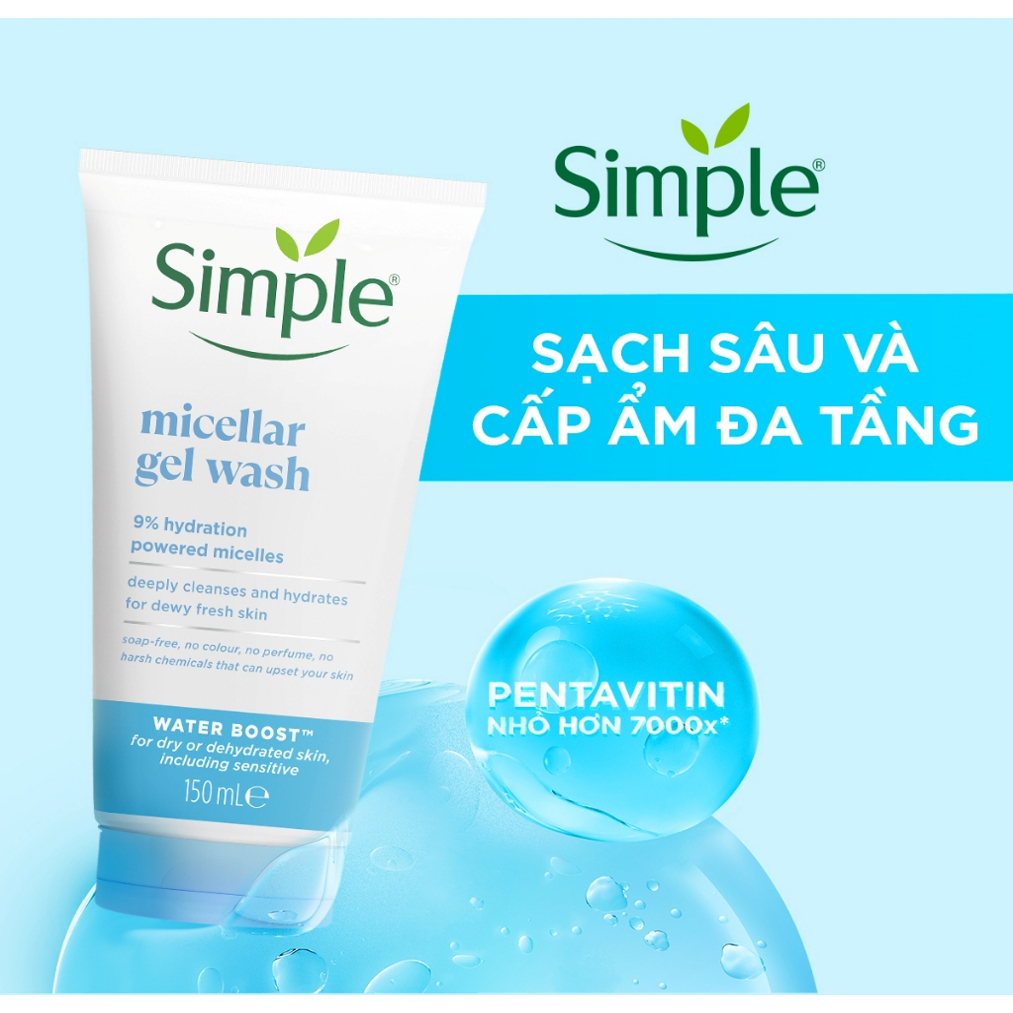 Combo 2 Sữa Rửa Mặt Simple lành tính và hiệu quả cho mọi ... (5)