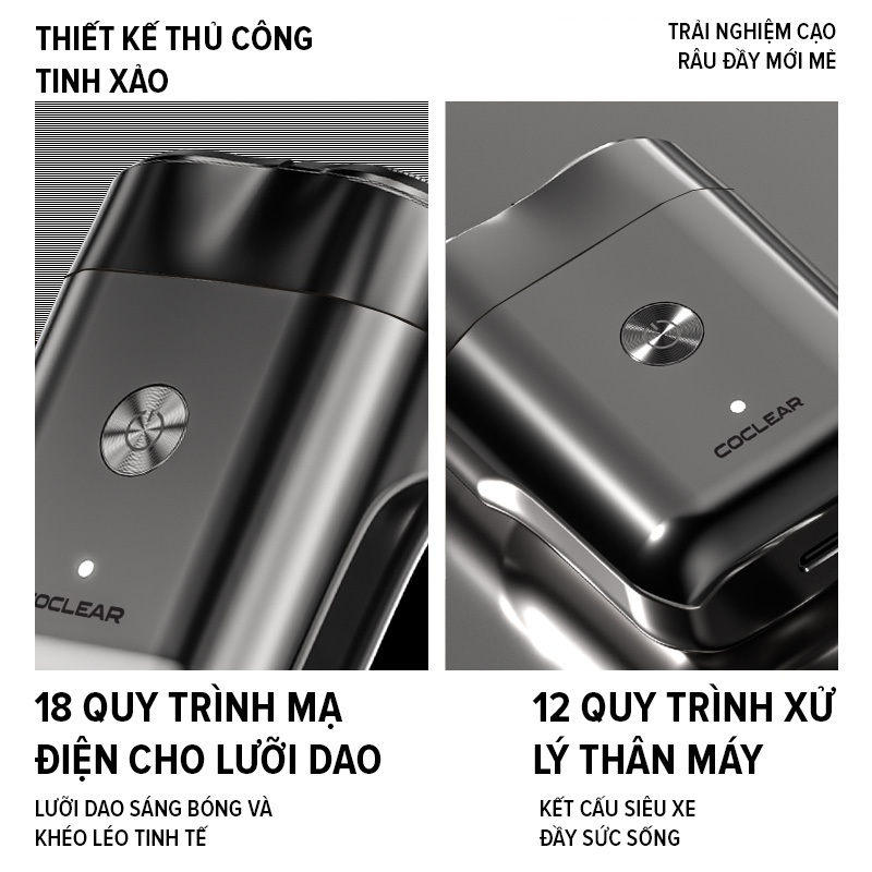 Máy cạo râu mini coclear  thiết kế động cơ tốc độ cao (5)