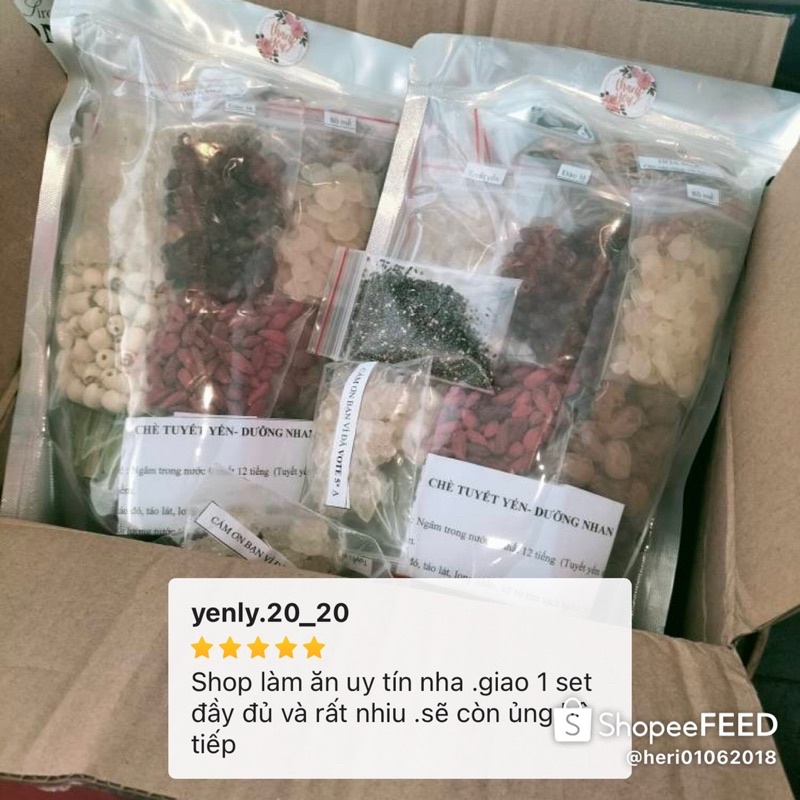 SET 700g Chè Dưỡng Nhan Tuyết Yến (6)