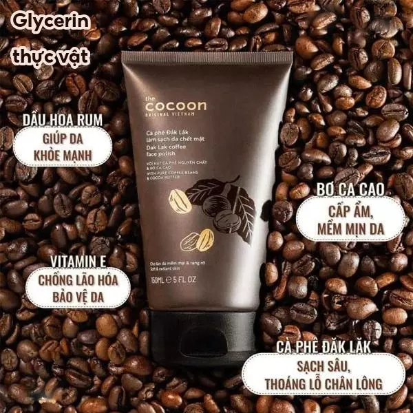 [MUA 1 TẶNG 1] Tẩy Tế Bào Chết Cho Da Mặt Cocoon Cà Phê Đ... (6)