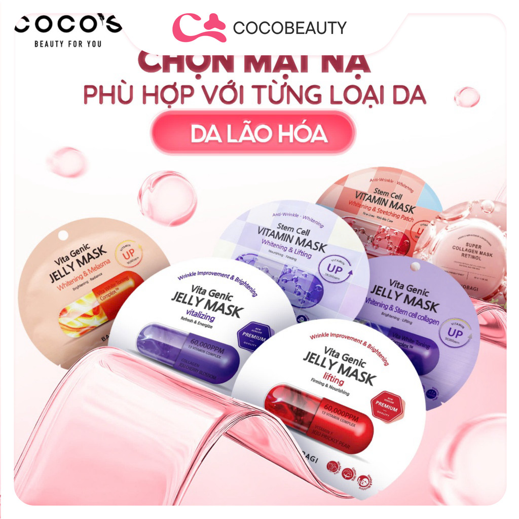 Mặt Nạ Bổ Sung Vitamin thần thánh Victa Genic BANOBAGI (6)