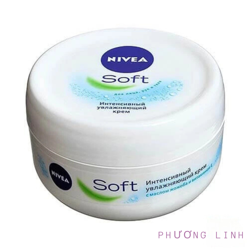 Kem dưỡng ẩm mềm mịn Nivea Soft  cho mặt và toàn thân (7)