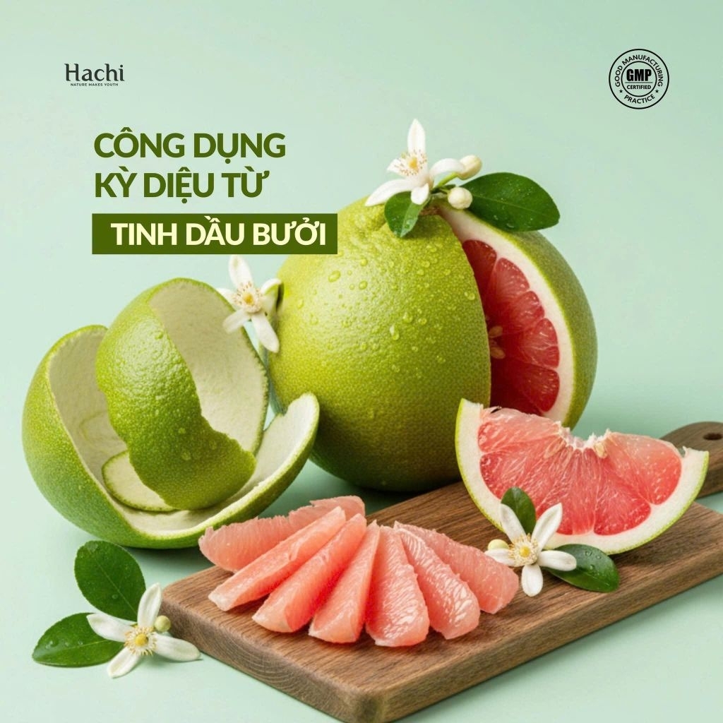 [ ✔️ Chính Hãng ] Cặp dầu Gội & Xả Bơ Bưởi Hachi ngăn ngừ... (7)