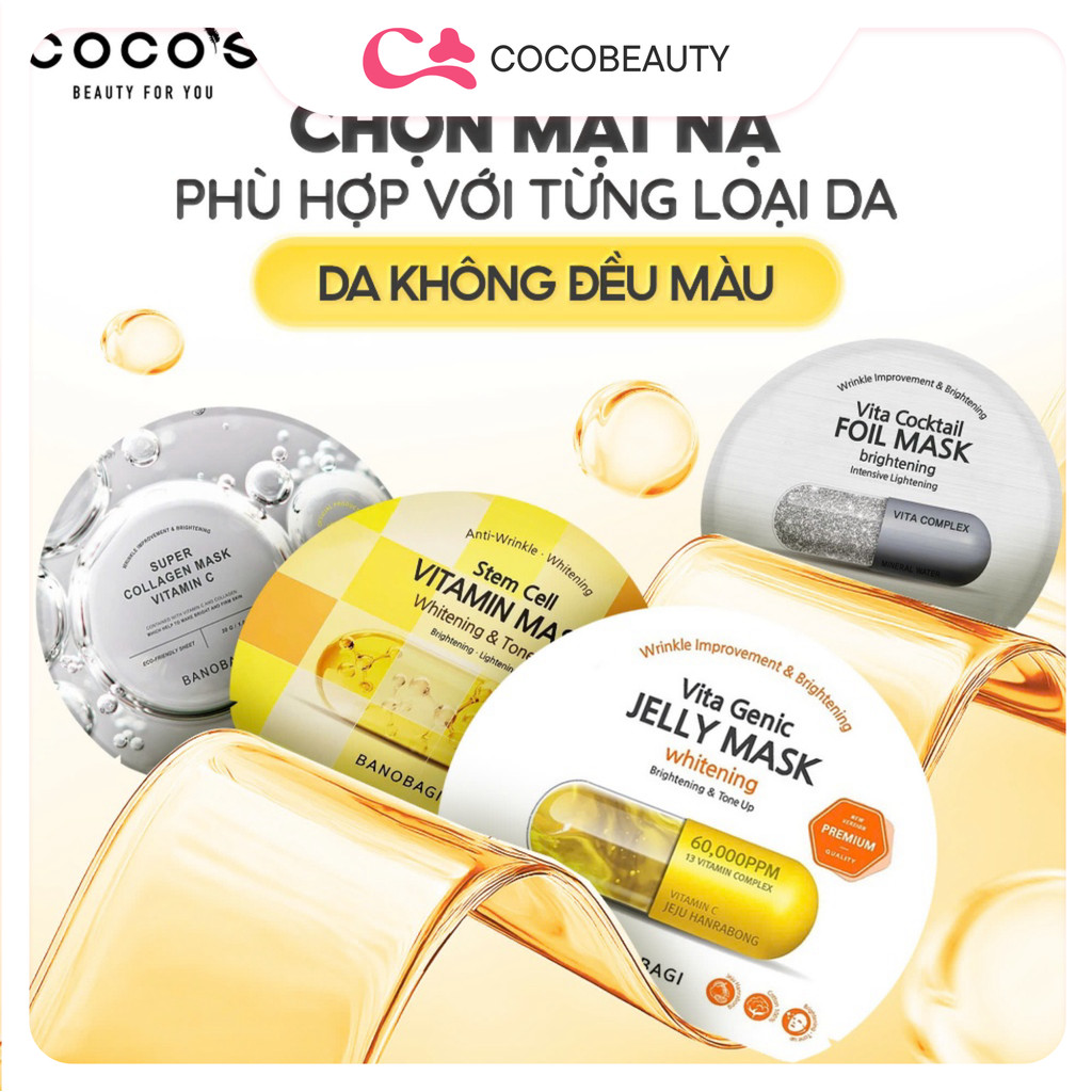 Mặt Nạ Bổ Sung Vitamin thần thánh Victa Genic BANOBAGI (7)