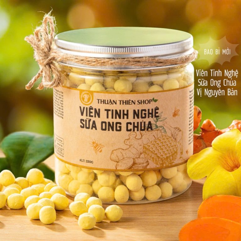 Viên Tinh Nghệ Sữa Ong Chúa Nguyên Bản: Lựa Chọn Hỗ Trợ Làm Đẹp Từ Thiên Nhiên