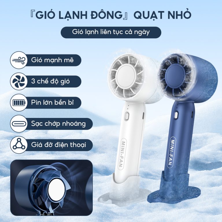 Quạt Cầm Tay Mini T10: Giải Nhiệt Mùa Hè Hay Là Nỗi Ám Ảnh?