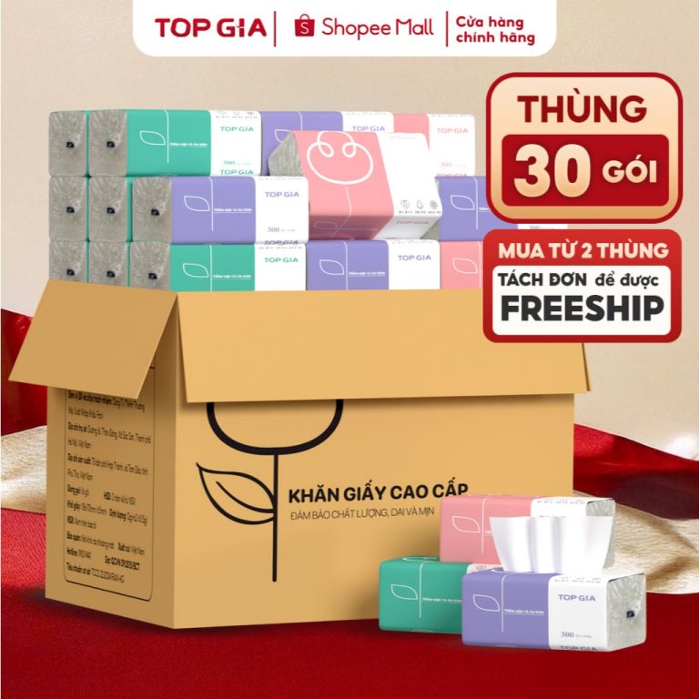 Thùng 40 Gói Khăn Giấy Rút TopGia: Khám Phá Sự Tiện Lợi Trong Cuộc Sống Hằng Ngày