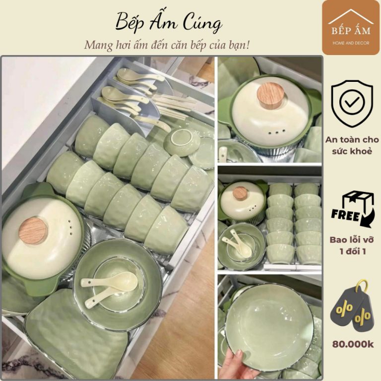 Hướng Dẫn Lựa Chọn Bát Đĩa Sứ Phong Cách Hàn Quốc: Tạo Nên Không Gian Bếp Ấm Cúng
