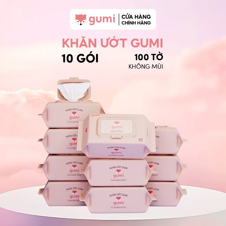 Thùng 10 Gói Khăn Ướt Gumi – Liệu Có Đáng Tiền Để Thử?