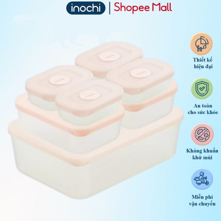 Bộ Hộp Trữ Đồ Inochi – Giải Pháp Thông Minh Cho Bữa Ăn Tươi Ngon!