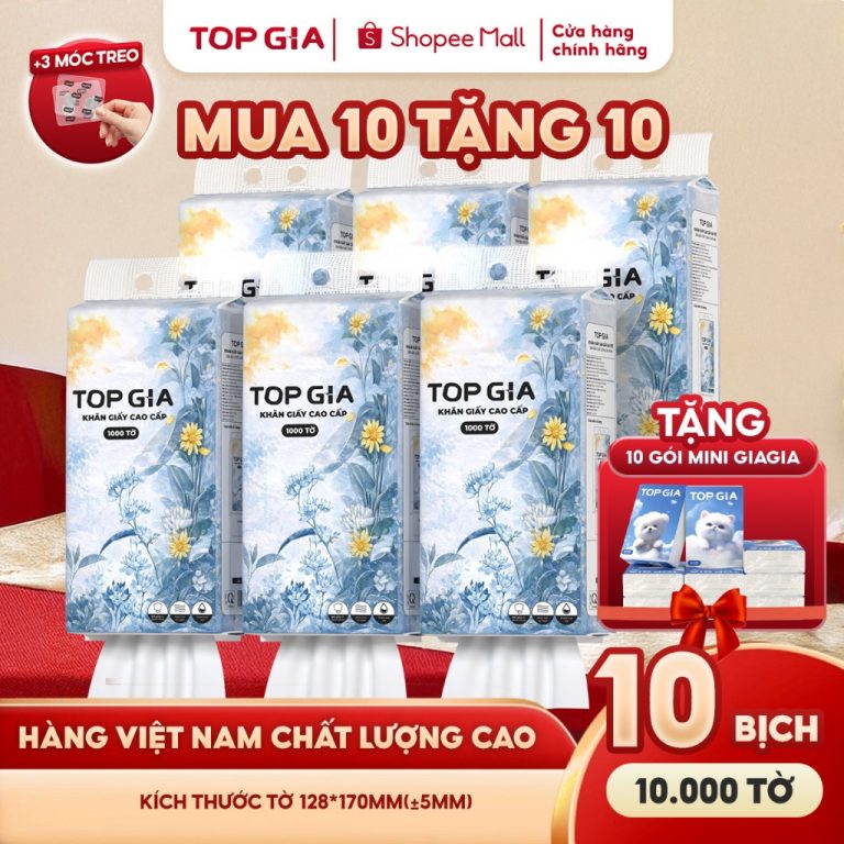 Mở Thùng 10 Bịch Khăn Giấy Rút Mộc An TopGia: 30 Ngày Đánh Giá Thực Tế