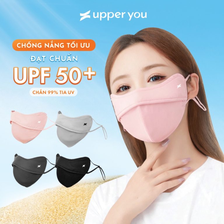 Khẩu Trang Chống Nắng UPF50+: Giải Pháp Bảo Vệ Da Hiệu Quả Cho Phụ Nữ Việt