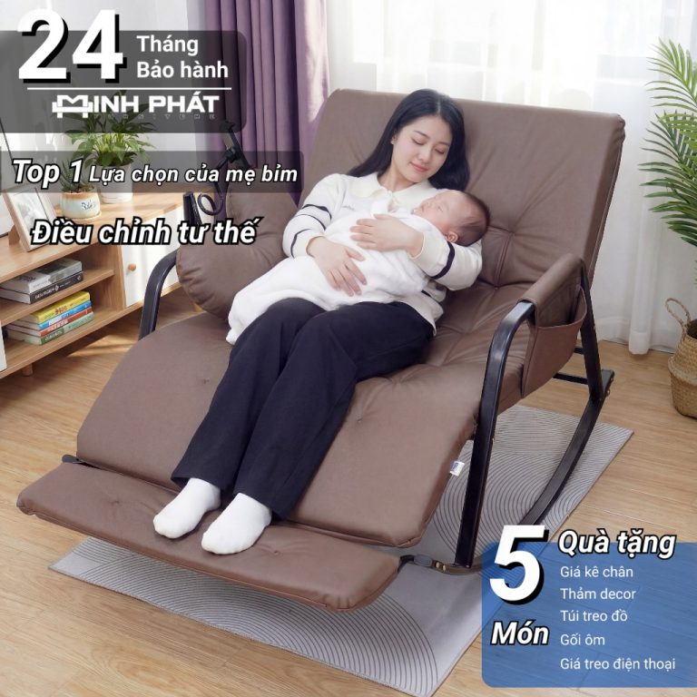Ghế Bập Bênh Minh Phát 5 Nấc: Sự Thoải Mái Đích Thực Trong Ngôi Nhà Của Mình