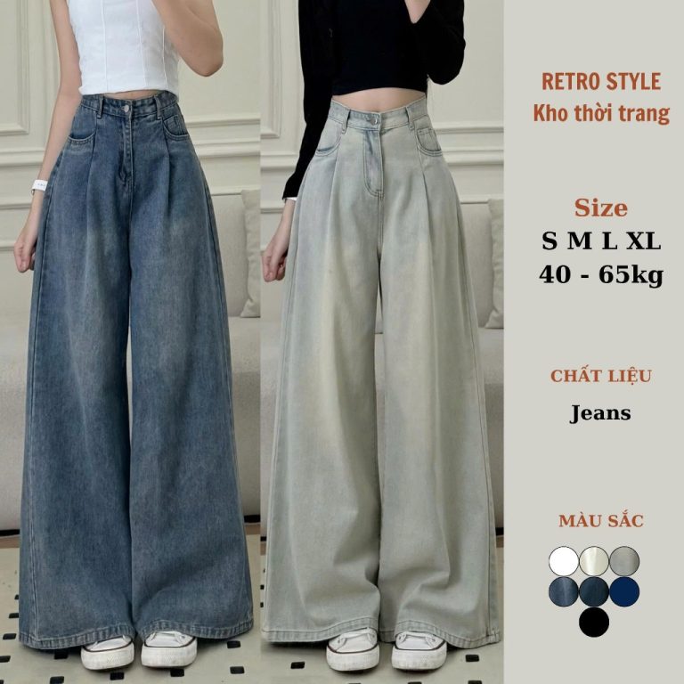 Khám Phá Quần Jean ống Rộng Retro: Có Thật Đáng Tiền?