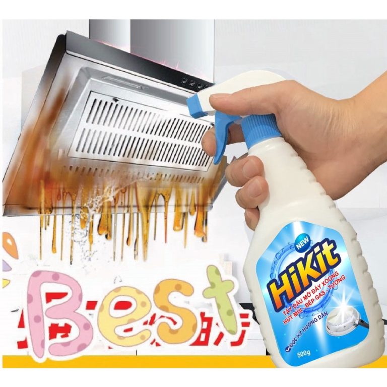 Hướng Dẫn Tẩy Dầu Mỡ Nhà Bếp: Giữ Không Gian Bếp Luôn Sạch Sẽ và An Toàn