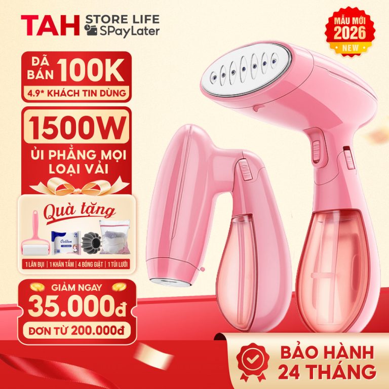 Hướng Dẫn Chọn Mua Bàn Ủi Hơi Nước Cầm Tay: Giải Pháp Thời Trang Tiện Lợi Cho Phụ Nữ Việt