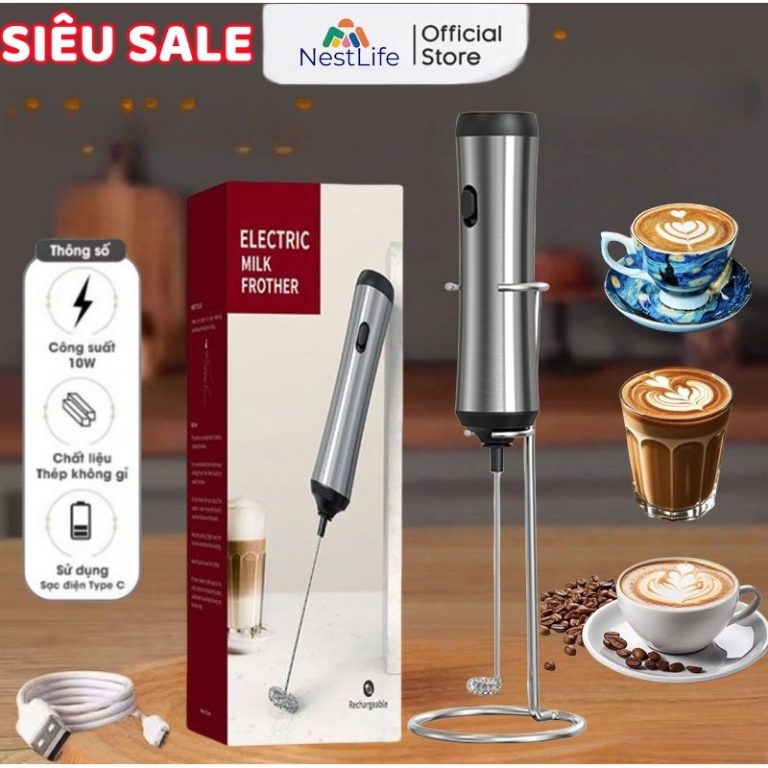 Hướng Dẫn Sử Dụng Máy Đánh Bọt Cafe Cầm Tay: Lựa Chọn Thông Minh Cho Phụ Nữ Việt