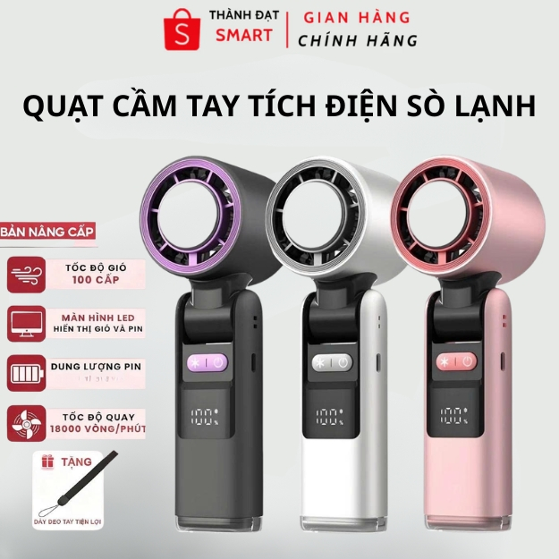 Hướng Dẫn Chọn Quạt Tích Điện Mini Cầm Tay Tốc Độ Cao Phù Hợp Cho Mùa Hè Nóng Bức
