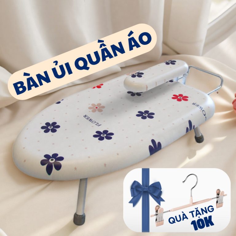 Mình đã thử Bàn Ủi Quần Áo Gấp Gọn Chống Bỏng: Câu Chuyện Chưa Kể