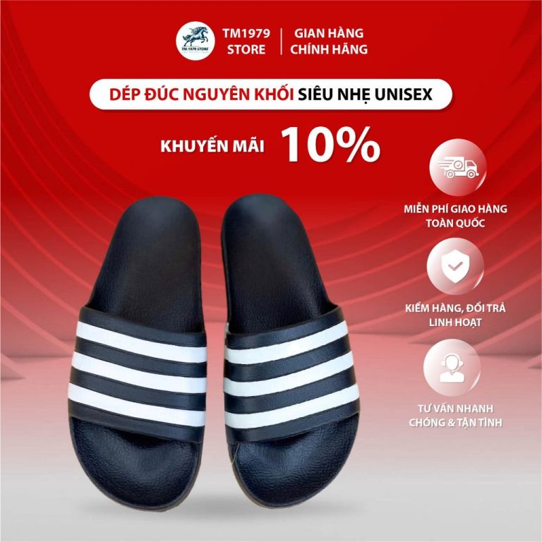 Hướng Dẫn Chọn Dép Nhựa Nguyên Khối Siêu Nhẹ Unisex: Một Lựa Chọn Thông Minh Cho Mùa Hè Nóng Bức