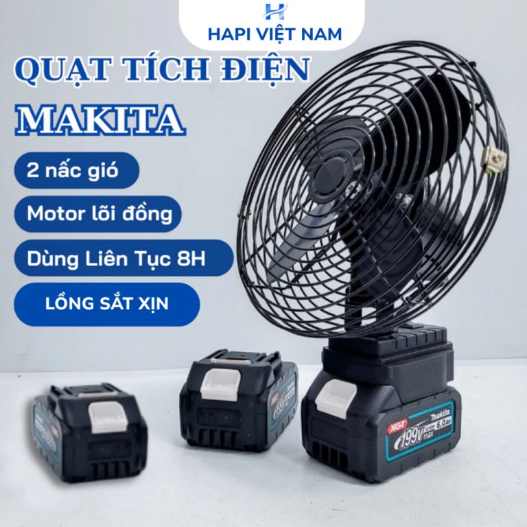 Hướng Dẫn Chọn Mua Quạt Tích Điện Pin Trâu: Nên Lựa Chọn Sản Phẩm Nào?