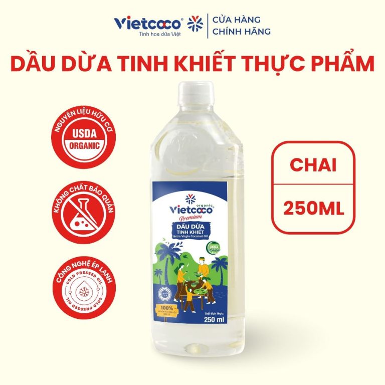 Dầu Dừa Tinh Khiết Organic: Giải Pháp Làm Đẹp Từ Thiên Nhiên Cho Phụ Nữ Việt