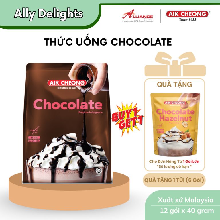 Thử Chocolate Hòa Tan Aik Cheong – Cơn sốt ngọt ngào cho mùa đông này?