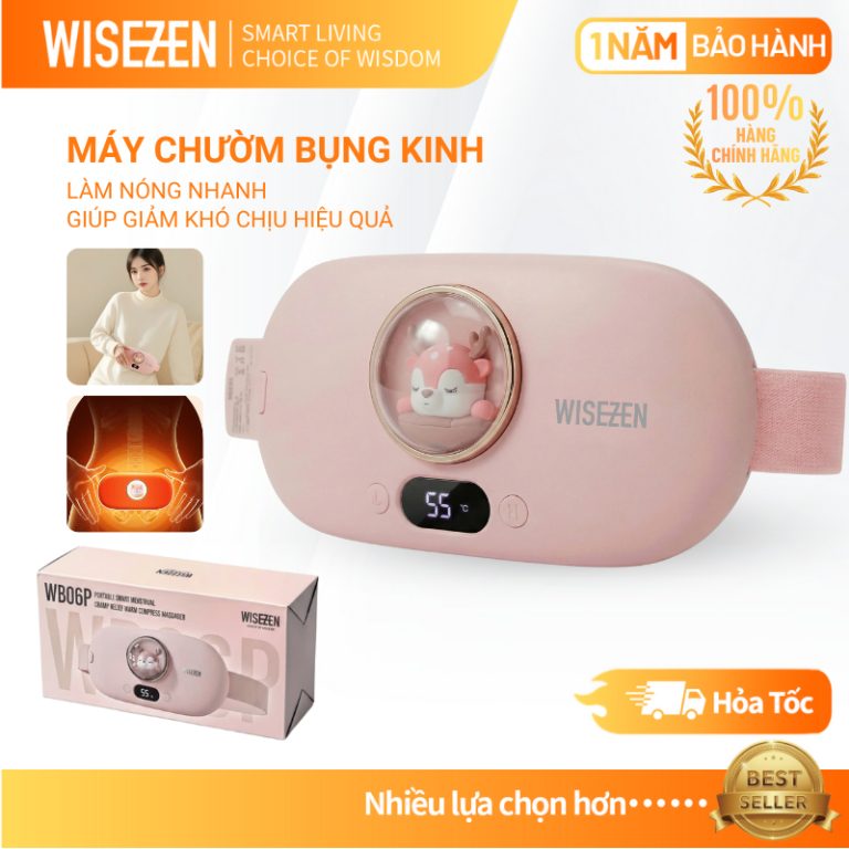 Máy Chườm Bụng Wisezen: Trải Nghiệm Chăm Sóc Bụng Đơn Giản Mà Hiệu Quả
