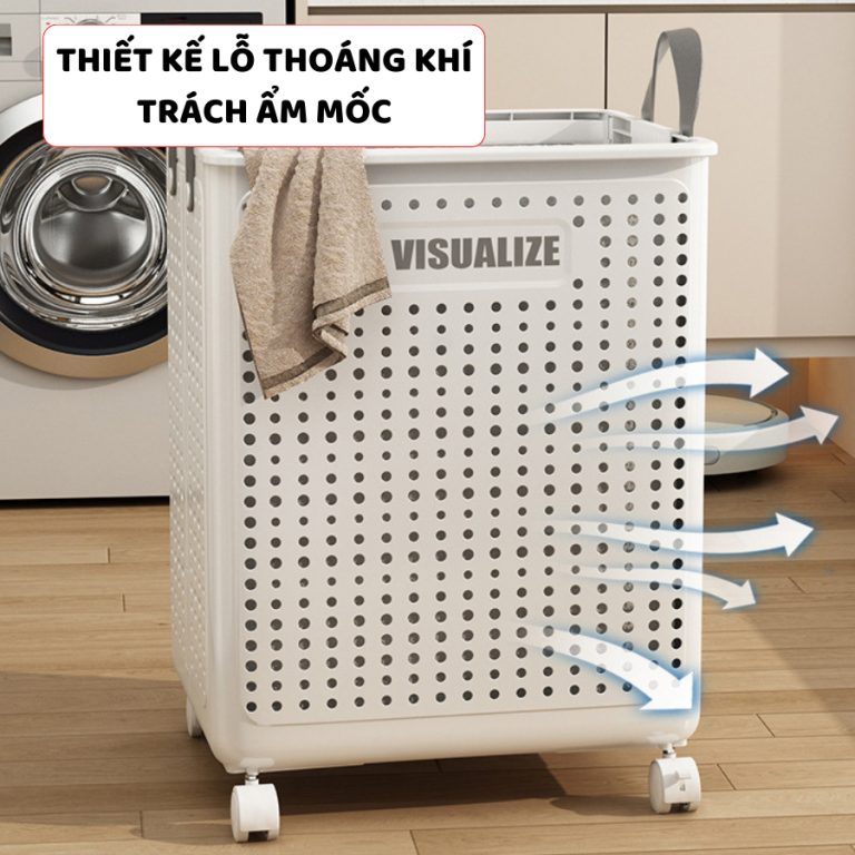 Giỏ Đựng Quần Áo Có Bánh Xe: Giải Pháp Thông Minh Cho Cuộc Sống Hiện Đại
