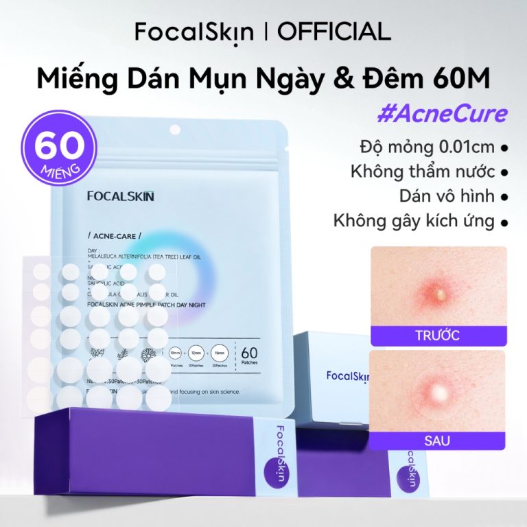 Hướng Dẫn Chọn Miếng Dán Mụn BHA FOCALSKIN: Giải Pháp Hiệu Quả Cho Làm Đẹp Da