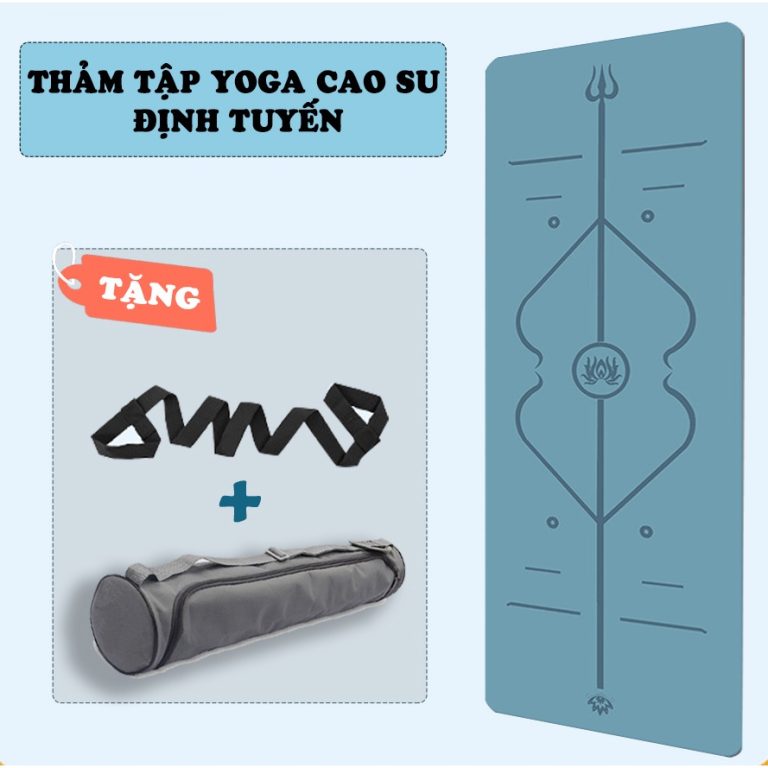 Thảm Tập Yoga Định Tuyến 5mm Cao Su PU Cao Cấp Queensport: Cảm Nhận Thực Tế Sau 30 Ngày