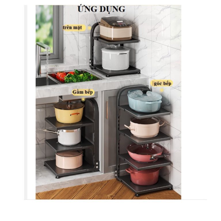 Hướng Dẫn Chọn Kệ Để Xoong Nồi Chảo và Tủ Bếp Thông Minh: Giải Pháp Để Tối Ưu Hóa Không Gian Bếp