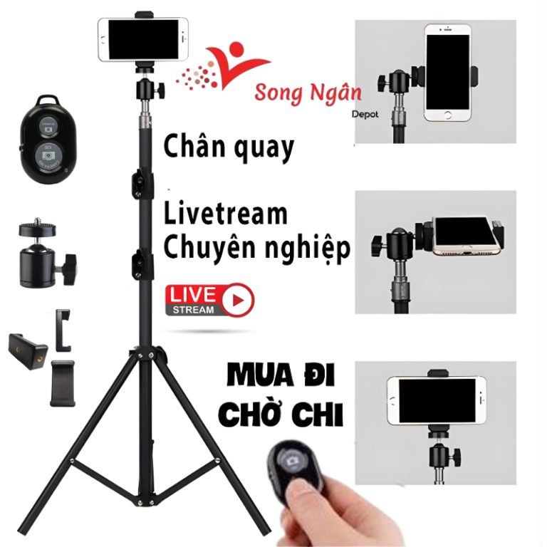 Hướng Dẫn Chọn Gậy Livestream và Chụp Ảnh Quay Video Tốt Nhất Cho Điện Thoại