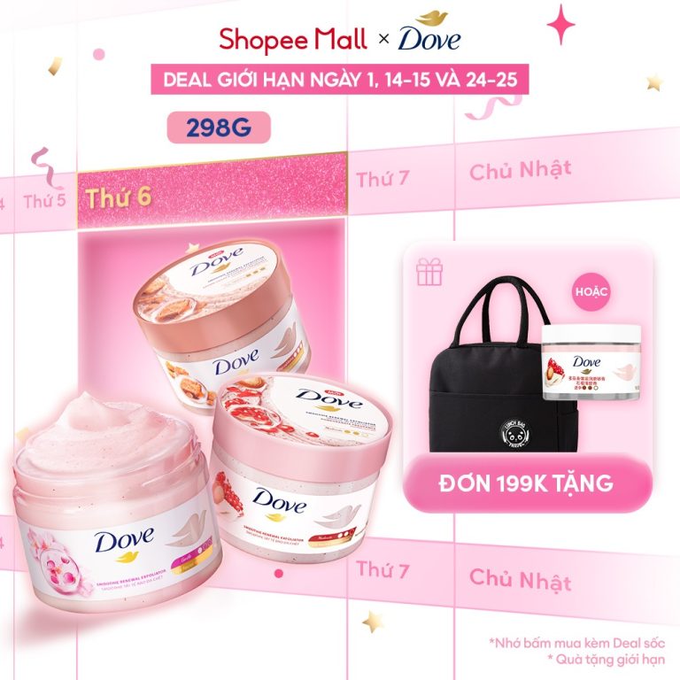 Thử 30 Ngày Với Smoothie Tẩy Tế Bào Chết Body Dove: Da Mình Thay Đổi Thế Nào?
