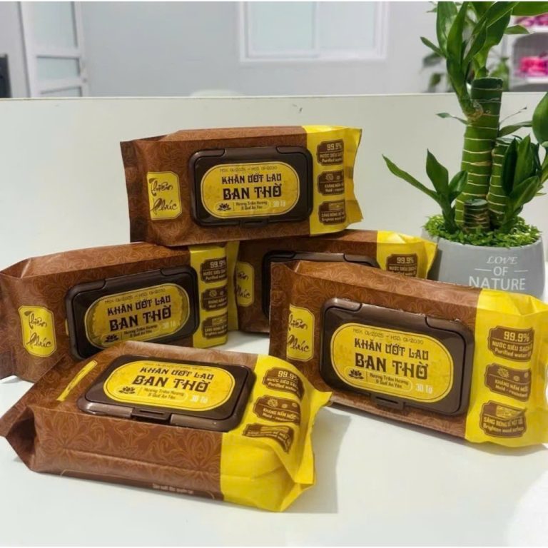 Khăn Lau Bao Sái Ban Thờ Thiên Phúc: Thử Nghiệm Hương Trầm – Quế An Toàn Lành Tính Trong 30 Ngày