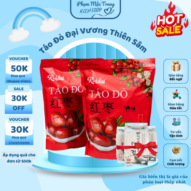 Táo Đỏ Thiên Sâm: Giải Pháp Tự Nhiên Giúp Ngủ Ngon và Điều Hòa Huyết Áp