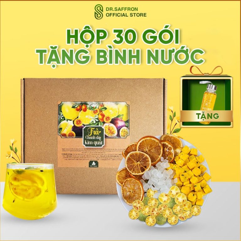 Trà Chanh Dây Kim Quất: Giải Pháp Detox Tự Nhiên Hỗ Trợ Làm Trắng Da và Mát Gan
