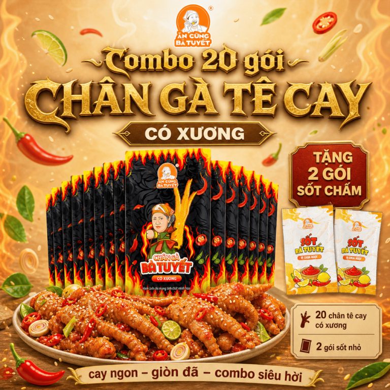 Thử Làm Vợ Bếp – Chân Gà Tê Cay Của Bà Tuyết Có Thực Sự Ngon?