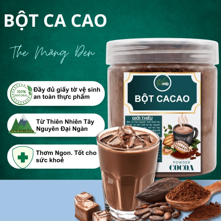 Thử Bột Cacao Nguyên Chất The Măng Đen – Da Mình Thay Đổi Thế Nào Sau 30 Ngày?