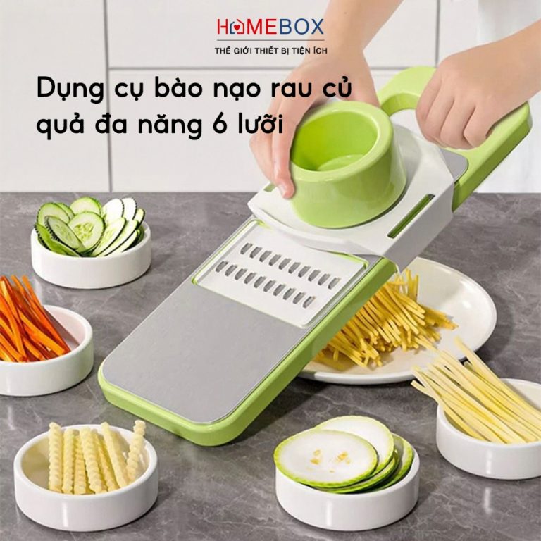 Hướng Dẫn Sử Dụng Bộ Nạo Rau Củ Đa Năng: Giải Pháp Tiện Lợi Cho Nhà Bếp Của Bạn
